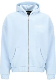 Sweatjacke Herren Super Heavy Oversize Blank Zip Hoodie