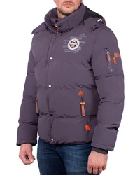 Geographical Norway Winterjacke Herren Outdoor Jacke baverveine Dunkelgrau