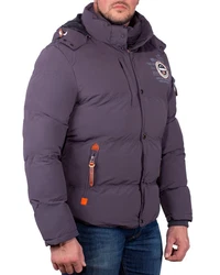 Geographical Norway Winterjacke Herren Outdoor Jacke baverveine Dunkelgrau