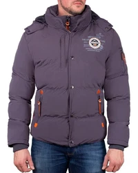 Geographical Norway Winterjacke Herren Outdoor Jacke baverveine Dunkelgrau