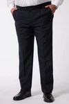 Men Plus Anzughose MEN+ Bauchfit-Hose Business Baukasten Dunkelblau/Hellblau/Blau