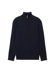 TOM TAILOR Strickpullover Troyer Regular Fit 