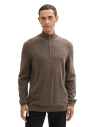TOM TAILOR Strickpullover Troyer Regular Fit 