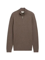 TOM TAILOR Strickpullover Troyer Regular Fit 
