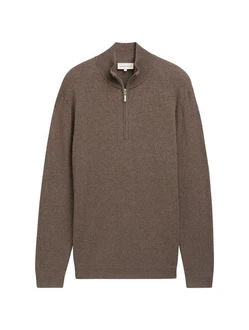 TOM TAILOR Strickpullover Troyer Regular Fit 