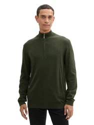 TOM TAILOR Strickpullover Troyer Regular Fit 