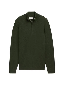 TOM TAILOR Strickpullover Troyer Regular Fit
