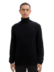 TOM TAILOR Strickpullover Rollkragenpullover Regular Fit 
