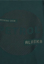 Petrol Industries Langarmshirt Longsleeve Dunkelgrün/Grün