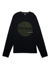 Petrol Industries Langarmshirt Longsleeve Dunkelgrün/Dunkelblau/Schwarz/Grün