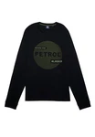Petrol Industries Langarmshirt Longsleeve Dunkelgrün/Dunkelblau/Schwarz/Grün