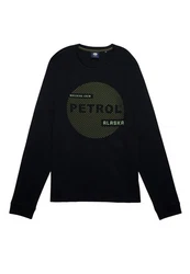 Petrol Industries Langarmshirt Longsleeve Dunkelgrün/Dunkelblau/Schwarz/Grün
