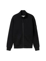 TOM TAILOR Denim Sweatshirt Langarmshirt Schwarz