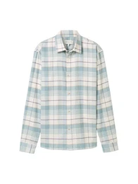Langarmhemd Hemd mit Karomuster - Relaxed Fit