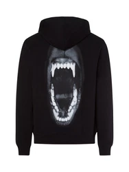HUGO Sweatshirt Kapuzenpullover Dartchon Schwarz/Braun