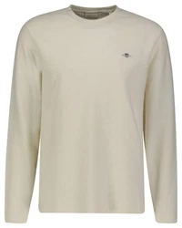Gant T-Shirt Herren Shirt Khaki/Beige/Creme