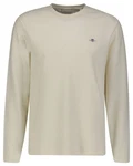 Gant T-Shirt Herren Shirt Khaki/Beige/Creme