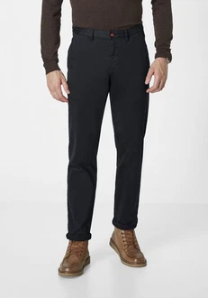 Redpoint Chinohose Jasper Slim-Fit Dunkelblau/Blau/Schwarz