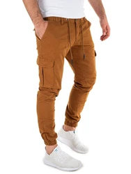 Yazubi Cargohose Elijah Cargo Chino Tapered-Form Khaki/Orange/Braun/Beige