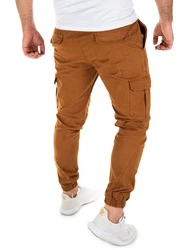 Yazubi Cargohose Elijah Cargo Chino Tapered-Form Khaki/Orange/Braun/Beige