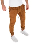 Yazubi Cargohose Elijah Cargo Chino Tapered-Form Khaki/Orange/Braun/Beige