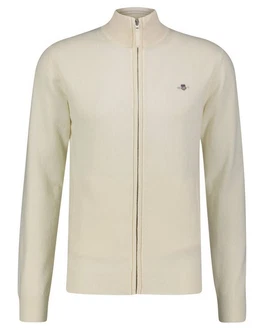 Gant Strickjacke Khaki/Beige
