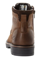 camel active Schnürboots Boot mit Reißverschluss Braun/Beige/Dunkelbraun