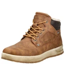 TOM TAILOR Stiefelette Schnürstiefelette Braun/Beige/Dunkelbraun