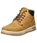 TOM TAILOR Stiefelette Schnürstiefelette Braun/Gelb/Beige/Khaki