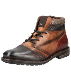 Stiefelette Leder Schnrstiefelette