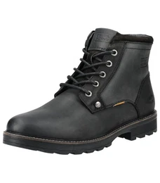 Stiefelette Leder Schnrstiefelette