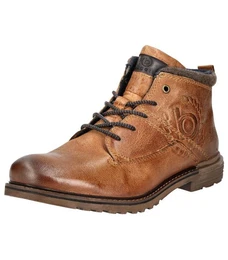 Stiefelette Leder Schnrstiefelette