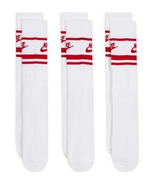 Freizeitsocken Essential Crew Stripe Socken 3er Pack Polyester