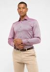 Eterna Langarmhemd SLIM FIT EASY IRON Rosa/Lila