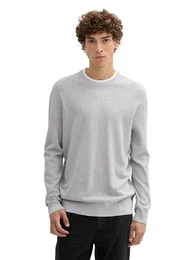 Strickpullover in 2-in-1-Look