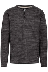 Blend Longsleeve BHTee Dunkelgrau/Hellgrau/Grau