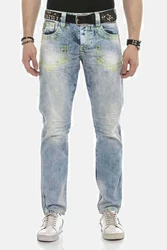 Cipo & Baxx Regular-fit-Jeans DENIM CD596 DENIM (CD596)