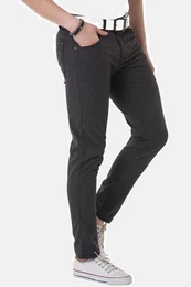 Stoffhose Hose mit dezentem Karomuster, CD724