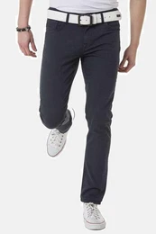 Stoffhose Hose mit dezentem Karomuster, CD724