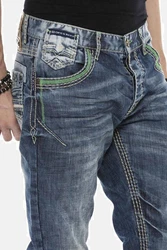 Cipo & Baxx Straight-Jeans DENIM CD597 DENIM (CD597)
