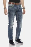 Cipo & Baxx Straight-Jeans DENIM CD597 DENIM (CD597)