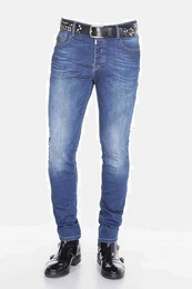 Regular-fit-Jeans Jeans mit dezenter Waschung, CD-389