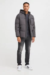 Blend Steppjacke BHMKARS Grau/Hellgrau/Dunkelgrau