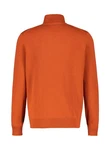 LERROS Strickpullover Flachstrick-Troyer mit Reißverschlusskragen Orange