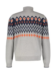 Strickpullover Troyer in Norweger-Design