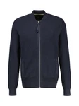 LERROS Strickjacke im College-Stil Dunkelblau/Blau/Hellblau