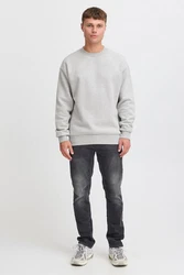Blend Sweatshirt BHMCOPPER Grau/Hellgrau