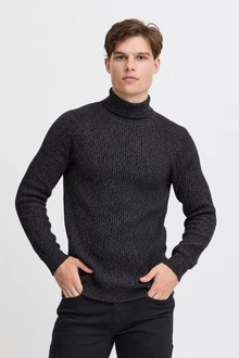 Blend Strickpullover BHPullover Dunkelgrau/Dunkelblau/Schwarz/Grau