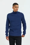 Blend Strickpullover BHPullover Blau/Dunkelblau