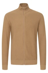 BLEND Strickjacke Braun/Beige/Khaki